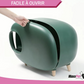 Bac à Litiere Chat 60x38x45 cm - Maison de Toilette pour Chat - Bac à Litière Fermé