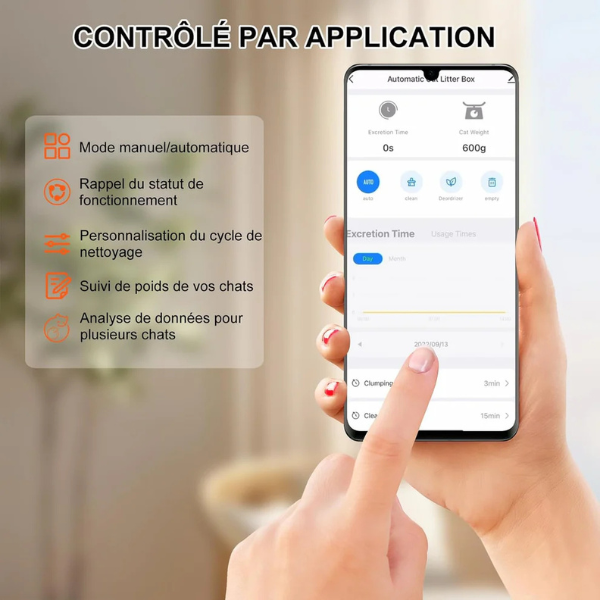 Litière Automatique Connectée