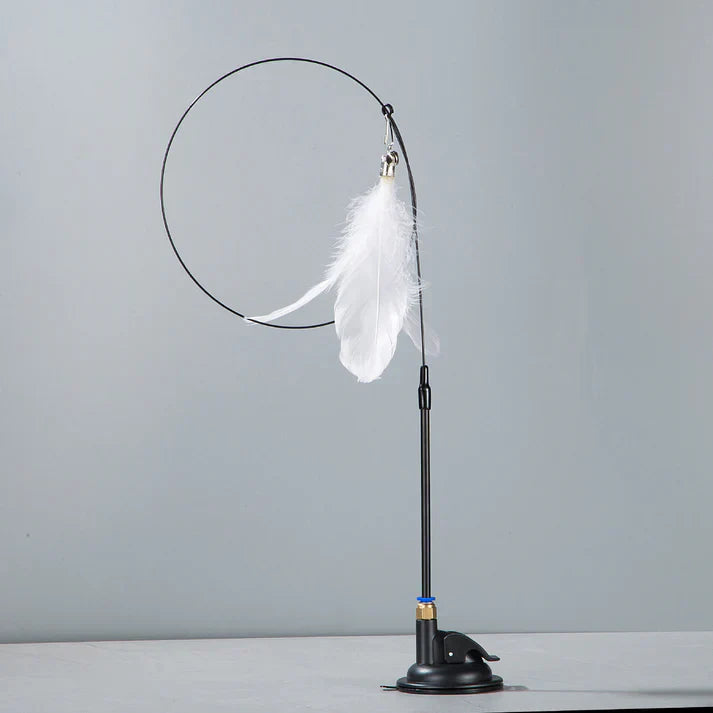 Jouet à plume pour chat