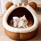 Lit forme ours pour chat