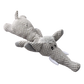 Jouet sonore en peluche côtelée